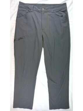 Patagonia Quandary Hiking Pants Mens 35 Gray Nylon Technical 55185 FA16